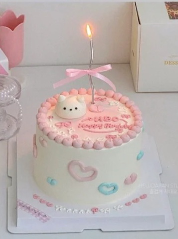 蛋糕祝福表情动图