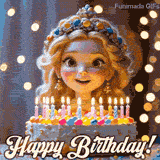 生日庆祝表情符号动图GIF
