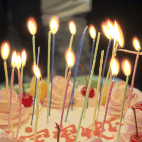 生日庆祝表情符号动图GIF