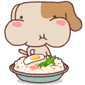 吃饭，吃饭表情包，eat chifan gif
