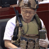 敲桌子动图