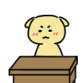 敲桌子表情包