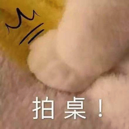 拍桌表情符号动图