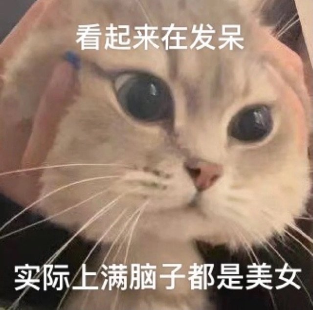 发呆QQ表情包