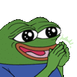 sad pepe 掌声鼓励表情