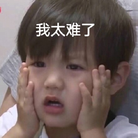 我太难了表情符号动图GIF