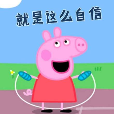 自信表情包图片