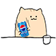 小猫摇雪碧表情包