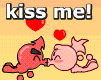 stickers kiss me