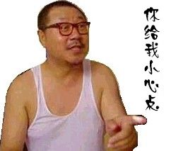 你给我小心点范伟表情包